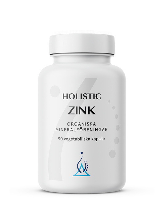 Zink 25 mg, 90 kapslar, Holistic