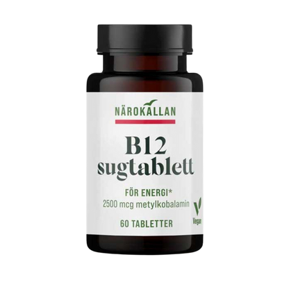 Närokällan, B12 sugtablett